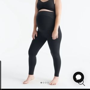 Knix maternity blissfit leggings Sz. M. Black. EUC.